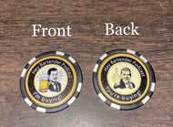 Hey Bartender Podcast Challenge Poker Chip